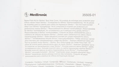 Medtronic 3550S-01 Stimloc Burr Hole Cover Spare Parts Kit (x)
